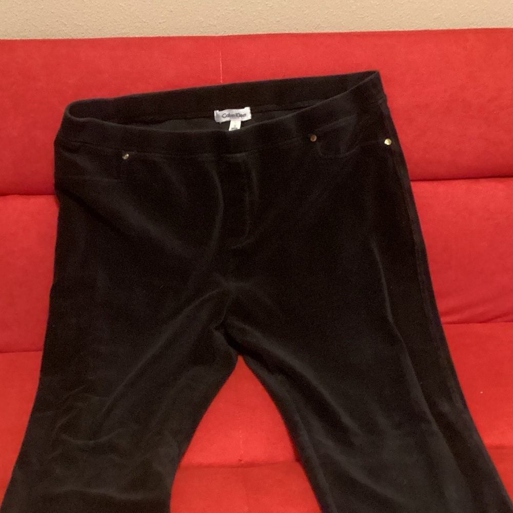 Calvin Klein Black Corduroy Pants